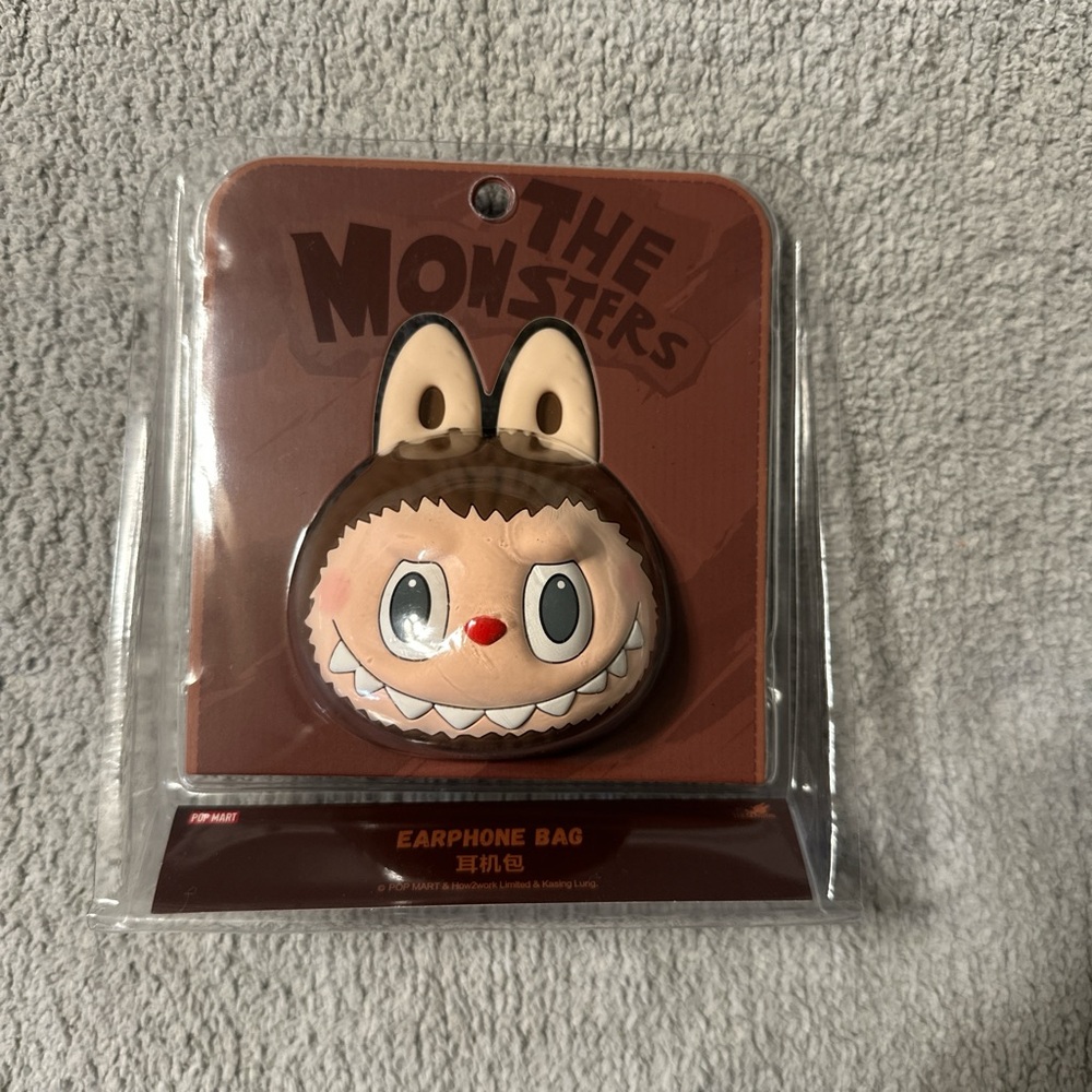 The Monsters Earphone Bag with Cute Character Design